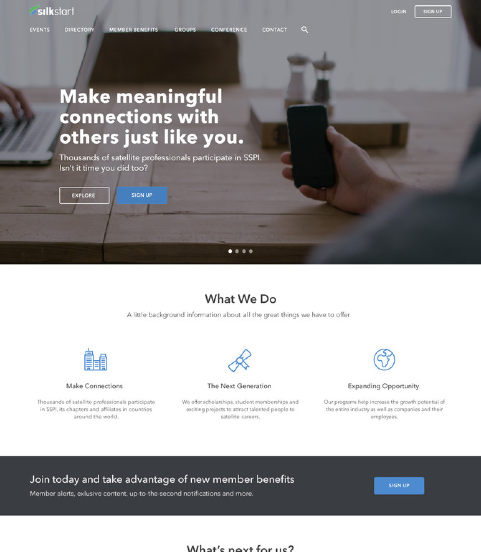screenshot of SilkStart MultiChapter